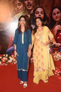 Aneri Vajani snapped at the screening of Raksha Bandhan in the city 
