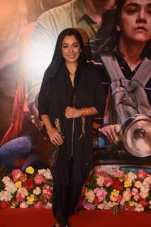 Rupali Ganguly snapped at the screening of Raksha Bandhan in the city 