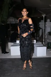 Kubbra Sait attends the post wedding bash of Arjun Kanungo and Carla Dennis in the city