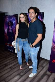 Sussanne Khan, Arslan Goni clicked at the screening of Do Baaraa