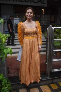 Rubina Dilaik spotted in the city 