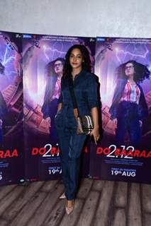 Rajshree Thakur attend the screening of Do Baara in Mumbai