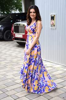 Ridhi Dogra spotted promoting their latest song Barsaat Ho Jaaye at T-Series Office in Andheri 