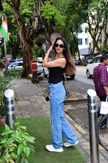 Sonal Chauhan spotted in Bandra
