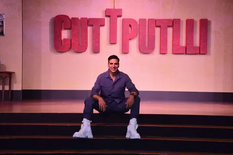 Akshay Kumar spotted at the Trailer launch of CuttPutlli 