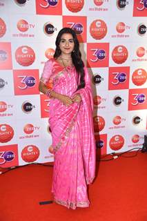 Debattama Saha grace the Red Carpet of Zee Rishtey Awards Nominations Party