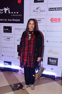 Shabana Azmi clicked at the Beti Fashion Show