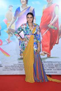 Swara Bhaskar snapped at the trailer launch Jahaan Chaar Yaar at PVR in Andheri