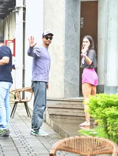 Vicky Kaushal and Sara Ali Khan spotted at dance class in Andheri