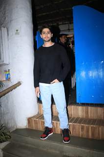 jibraan Khan spotted at Olive Bar and Kitchen in khar