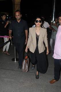Gauri Khan spotted at the Mumbai airport