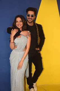 Aly Goni and Jasmin Bhasin spotted promoting their latest song Sajaunga Lutkar Bhi