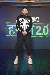 Badshah clicked at the MTV Hustle 2.0 event 