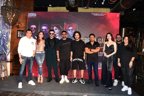 Darshan Kumar, Khushali Kumar clicked at Mere Dil Gaaye Ja Song launch 