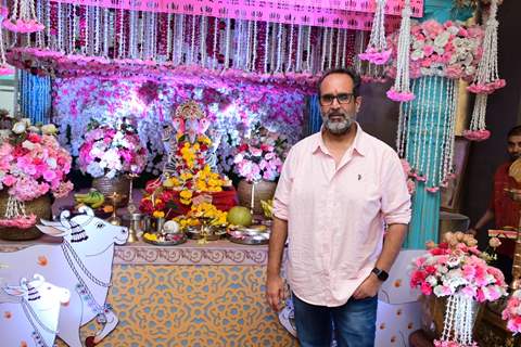 Aanand L. Rai spotted at T-Series for Ganpati Darshan