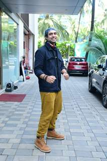 Jubin Nautiyal spotted at T-Series office in Andheri 