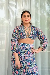 Huma Qureshi spotted promoting Maharani 2 in the city