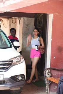 Sara Ali Khan spotted in the city