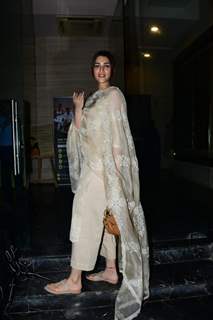 Kriti Sanon spotted in the city 