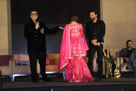 Karan Johar, Alia Bhatt, Ranbir Kapoor