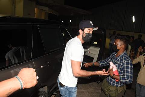 Ranbir Kapoor spotted in the city