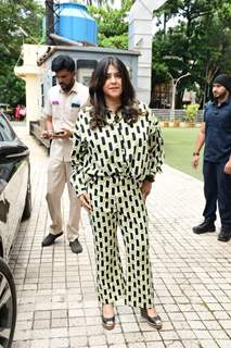 Ekta Kapoor spotted at Trailer launch of Goodbye 