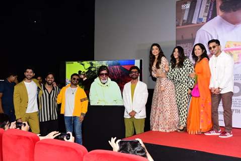 Sunil Grover, Rashmika Mandanna, Neena Gupta, Pavail Gulati, Ekta Kapoor spotted at Trailer launch of Goodbye  