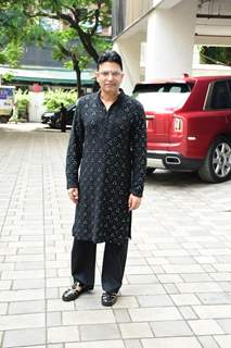 Bhushan Kumar spotted at T-Series office to seek blessings of Ganpati