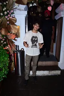 Ishaan Khatter kept it cool and casual in a graphic shirt and printed pants