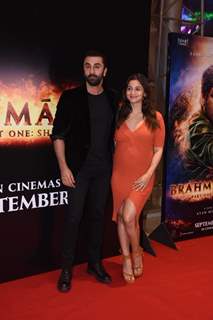 Alia Bhatt, Ranbir Kapoor attend the screening of Brahmastra