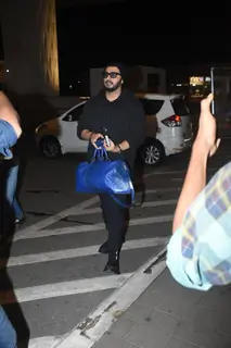 Arjun Kapoor spotted at the Mumbai airport