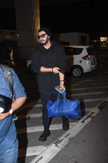 Arjun Kapoor spotted at the Mumbai airport