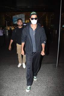 Vicky Kaushal spotted at the Mumbai airport