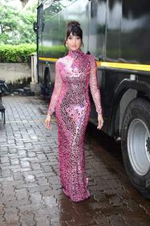 Nora Fatehi is a glittering beauty in a bodycon mermaid gown