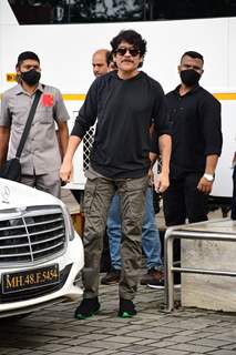 Akkineni Nagarjuna snapped at Kalina airport