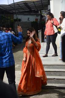 Madhuri Dixit spotted in the city 