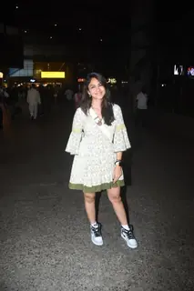 Mrunal Thakur spotted at the Mumbai airport 