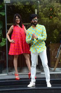 Riteish Deshmukh and Genelia D'Souza spotted at the launch event in Bandra BKC