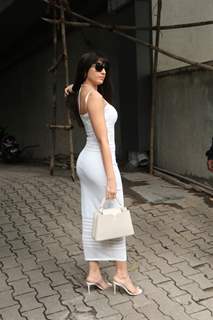 Nora Fatehi spotted in Bandra