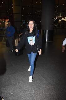 Shraddha Kapoor spotted at the Mumbai airport