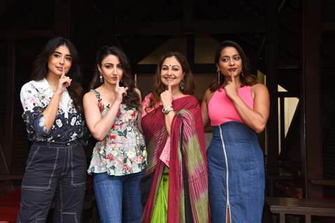 Soha Ali Khan, Ayesha Jhulka, Kritika Kamra, Shahana Goswami snapped at promoting Hush Hush at JW Marriott in Juhu