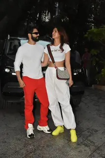 Varun Dhawan and Kriti Sanon spotted at Maddock office 