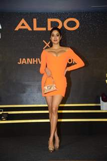 Janhvi Kapoor snapped at the launch of Aldo Shoes & Accessories at St. Regis in Lower Parel 