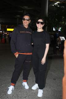 Tamannaah Bhatia and Madhur Bhandarkar spotted at the Mumbai airport