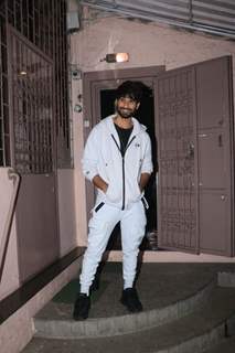 Shahid Kapoor spotted at dubbing studio in Bandra