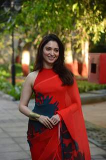 Tamannaah Bhatia spotted for special screening of Babli Bouncer