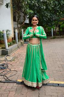 Nia Sharma snapped on the set of  Jhalak Dikhhla Jaa 10 