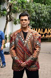 Karan Johar snapped on the set of  Jhalak Dikhhla Jaa 10 