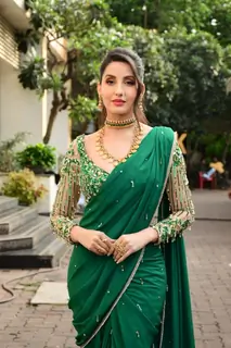 Nora Fatehi snapped on the set of  Jhalak Dikhhla Jaa 10 