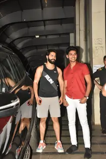 Varun Dhawan spotted in the city 